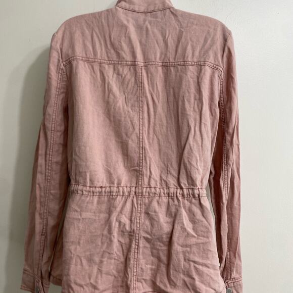 Maurices Blush Utility Jacket with Lace Accents - Picture 6 of 11